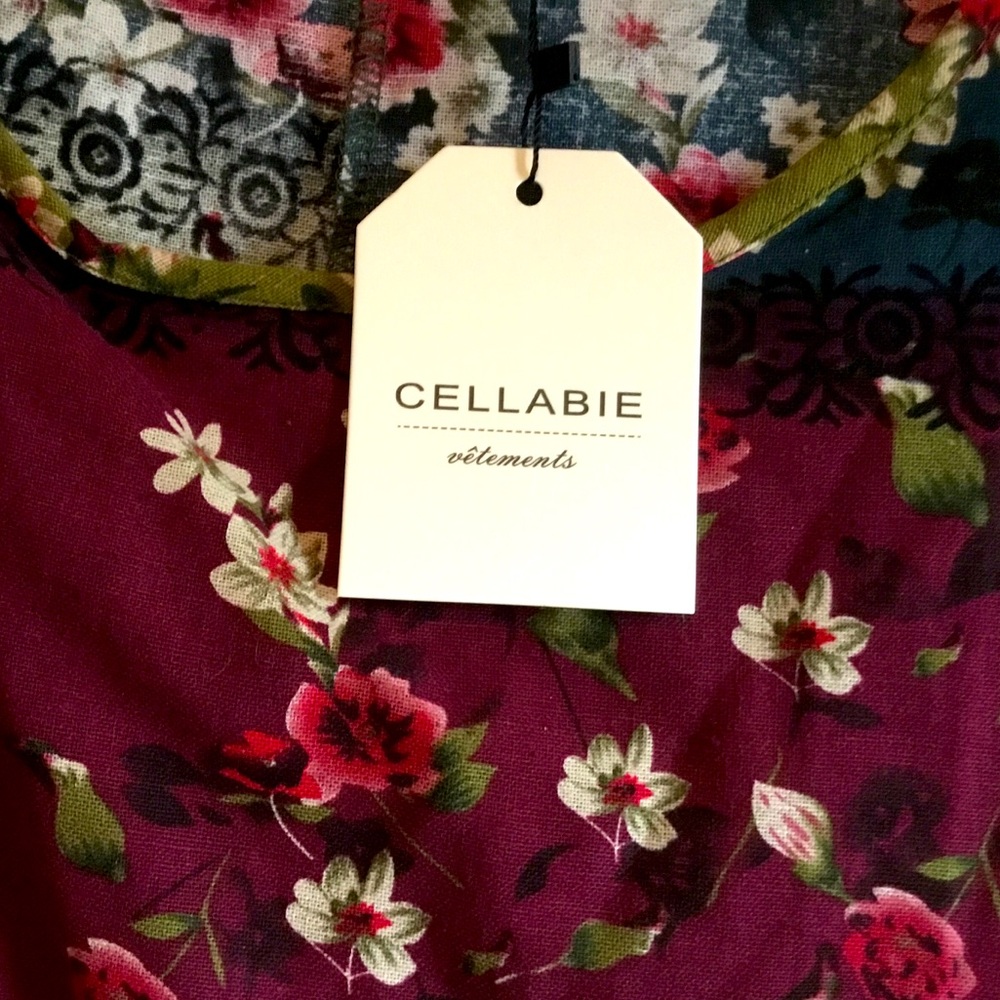Brand new, long French-designed dress. Perfect for Fall